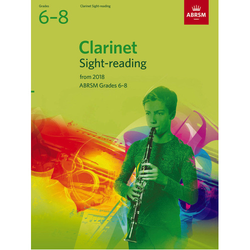 ABRSM Clarinet Sight-Reading Tests for Grades 6-8