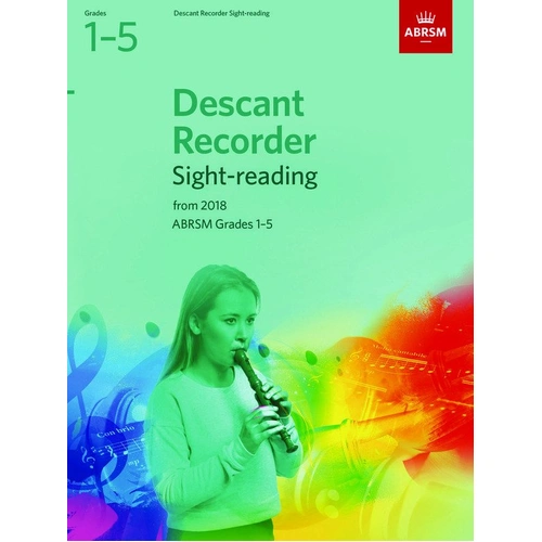Descant Rec Sight-Reading Gr 1-5 From 2018