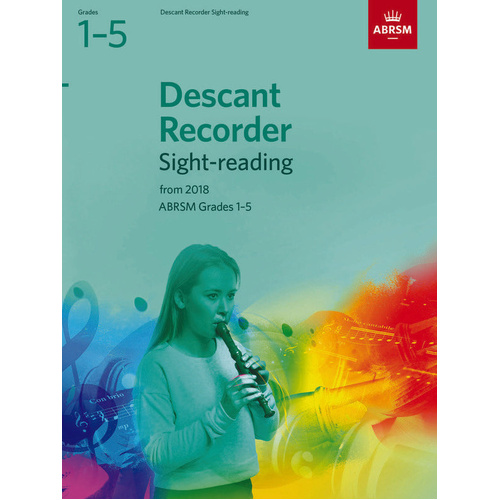 ABRSM Descant Recorder Sight-Reading Tests for Grades 1-5