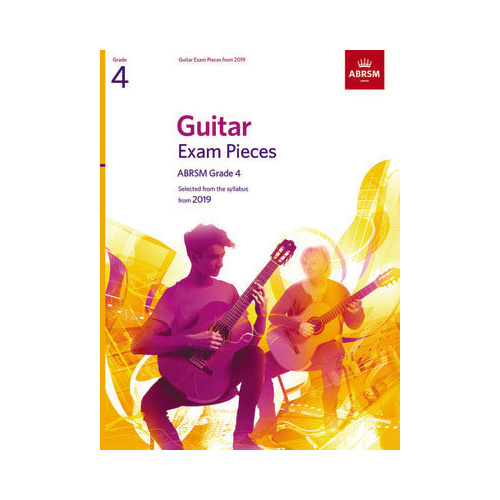 ABRSM Guitar Exam Pieces 2019 Grade 4 Book