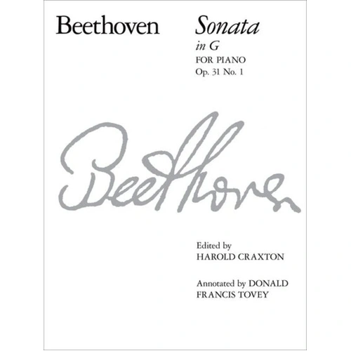 Beethoven Piano Sonata in G Major Op 31 No 1 - ABRSM Signature Series Sheet Music