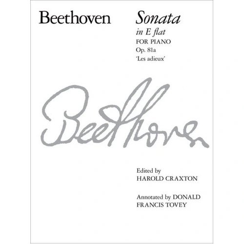 Beethoven Piano Sonata in E Flat Op. 81A No. 26 - ABRSM Signature Series