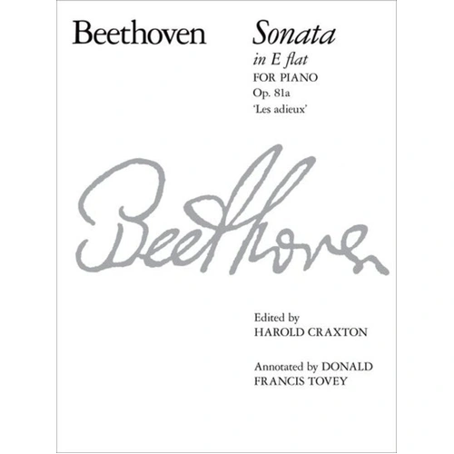 Beethoven Piano Sonata in E flat Op 81a - ABRSM Signature Series Sheet Music