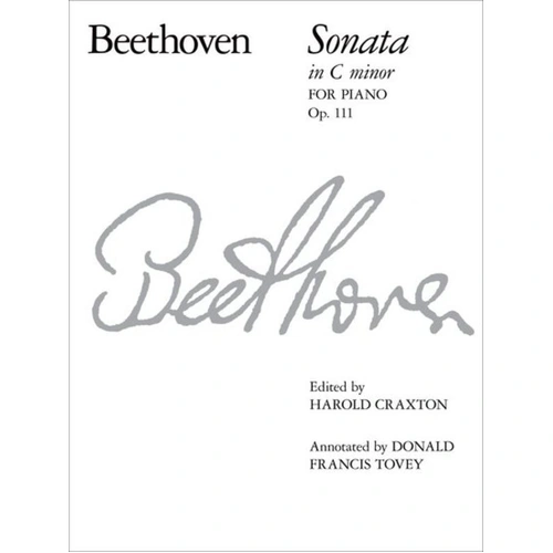 Sonata Op 111 in C Minor