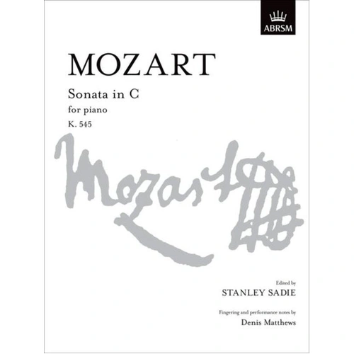 Mozart Piano Sonata in C K 545 - ABRSM Signature Series Sheet Music