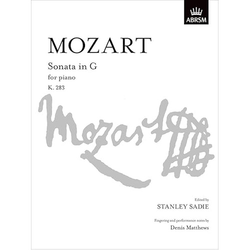Mozart Piano Sonata in G K 283 - ABRSM Signature Series Sheet Music