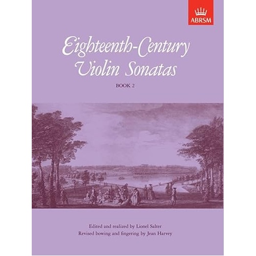 18th Century Violin Sonatas Book 2 for Violin and Piano