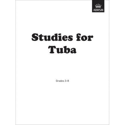 ABRSM Studies for Tuba Grades 3-8 Sheet Music