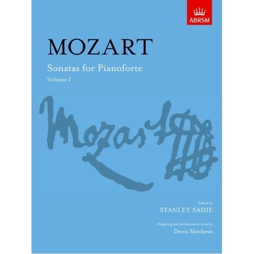 Mozart Sonatas for Pianoforte Volume I, ABRSM Signature Series, Piano Solo, 176 Pages