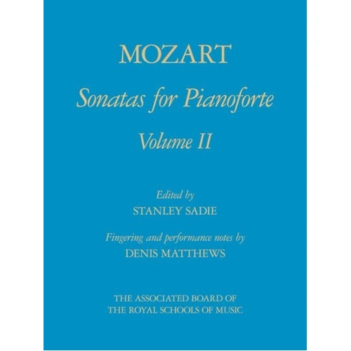 Mozart Sonatas for Pianoforte Volume II Hardback - ABRSM Signature Series