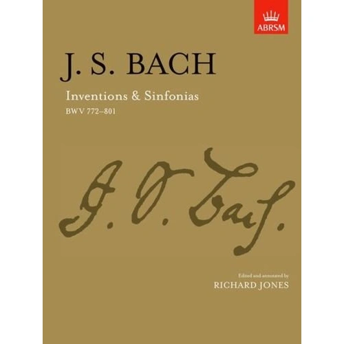 Bach's Inventions & Sinfonias for Piano - ABRSM Edition, 80 Pages
