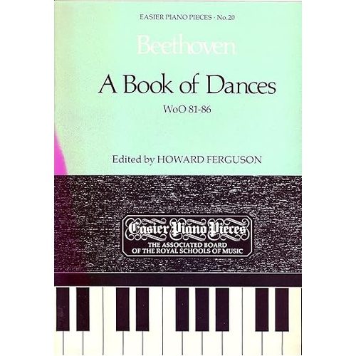 Beethoven A Book of Dances WoO 81-86 Piano Sheet Music
