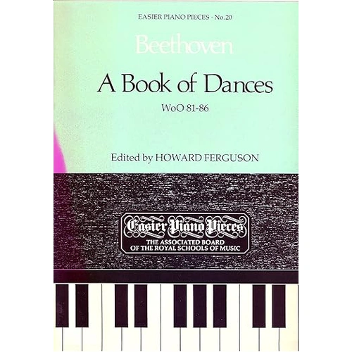 Beethoven A Book of Dances WoO 81-86 Piano Sheet Music