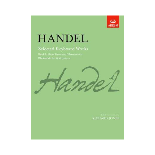 Handel Selected Keyboard Works Book I - ABRSM Signature Series Sheet Music