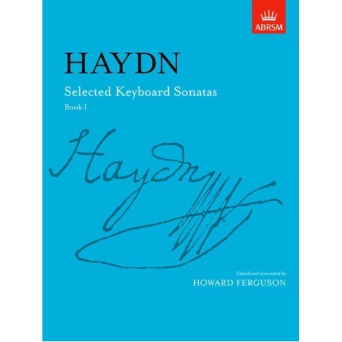 Haydn Selected Keyboard Sonatas Book I - ABRSM Signature Series Sheet Music