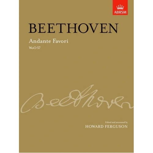 Beethoven Andante Favori Piano Sheet Music - ABRSM Signature Series