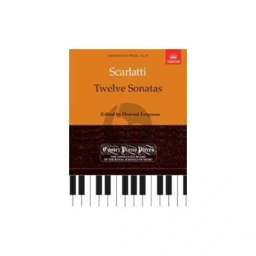 Scarlatti 12 Sonatas for Piano Solo - ABRSM Edition 9781854723338