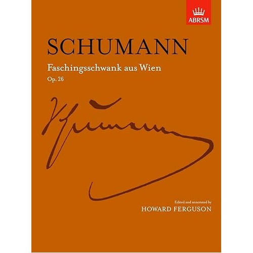 Schumann Faschingsschwank aus Wien Op 26 Piano Sheet Music
