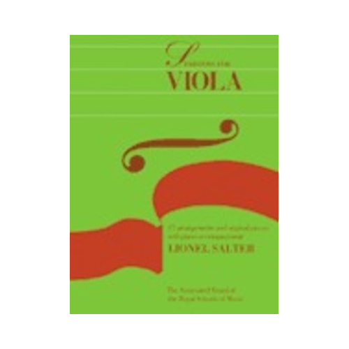 Starters for Viola - Seventeen Arrangements with Piano Accompaniment