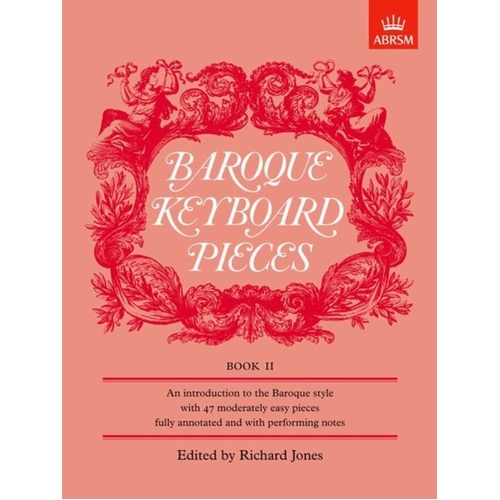 Baroque Keyboard Pieces Book II - Moderately Easy Piano Sheet Music