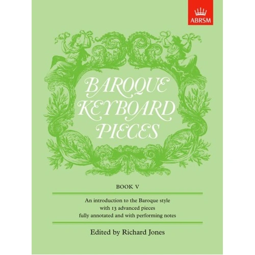 Baroque Keyboard Pieces Book V - Difficult Piano Sheet Music