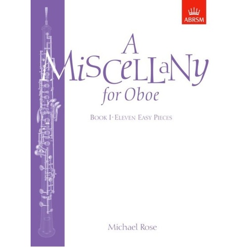 A Miscellany for Oboe Book I by Michael Rose - Bassoon Solo, 24 Pages, ABRSM