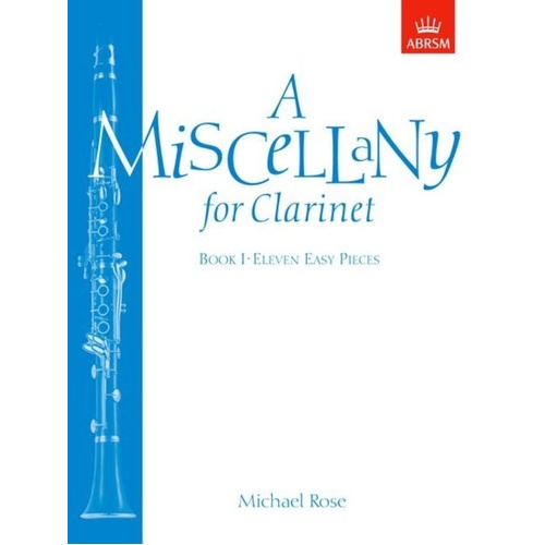 A Miscellany for Clarinet Book I - Clarinet Sheet Music