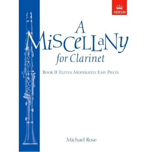 A Miscellany for Clarinet Book II - Clarinet Sheet Music