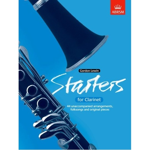 Starters for Clarinet by Gordon Lewin, 24 Pages, ABRSM