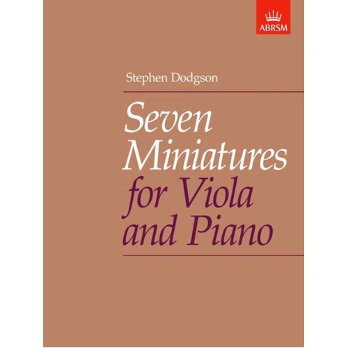 Seven Miniatures for Viola and Piano by Stephen Dodgson
