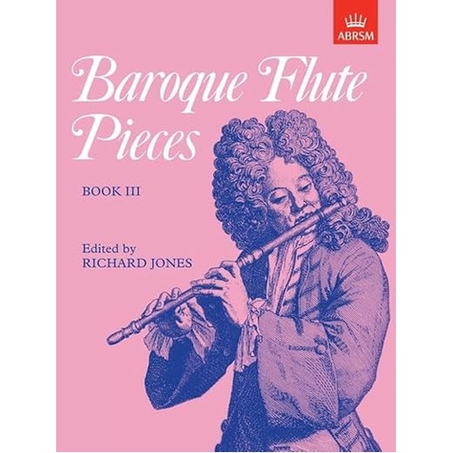 Baroque Flute Pieces Book III for Flute and Piano