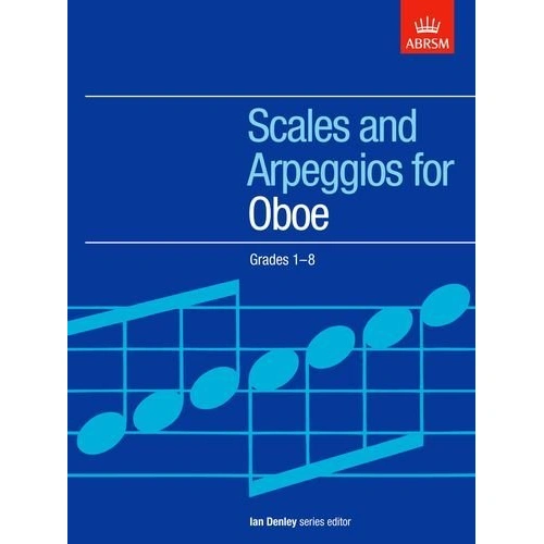 ABRSM Oboe Scales and Arpeggios Grades 1-8