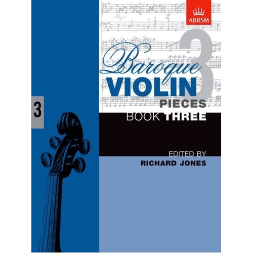 Baroque Violin Pieces Book 3 for Violin and Piano