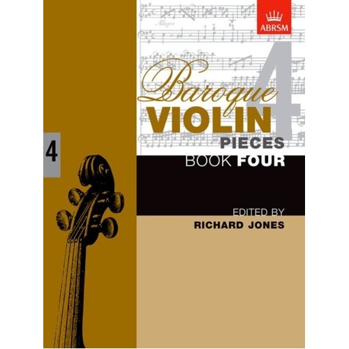 Baroque Violin Pieces Book 4 for Violin and Piano