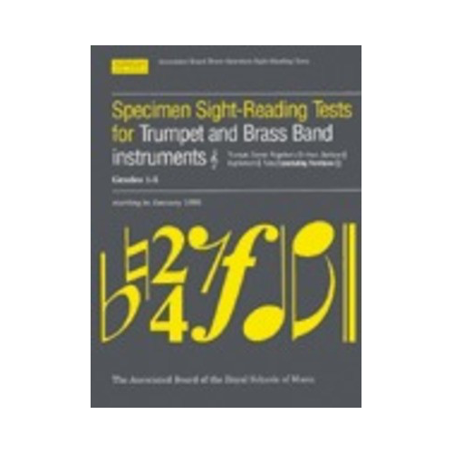 ABRSM Trumpet Specimen Sight-Reading Tests Grades 1-5