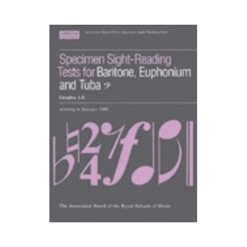 ABRSM Euph/Tuba Specimen Sight-Reading Tests for Grades 1-5