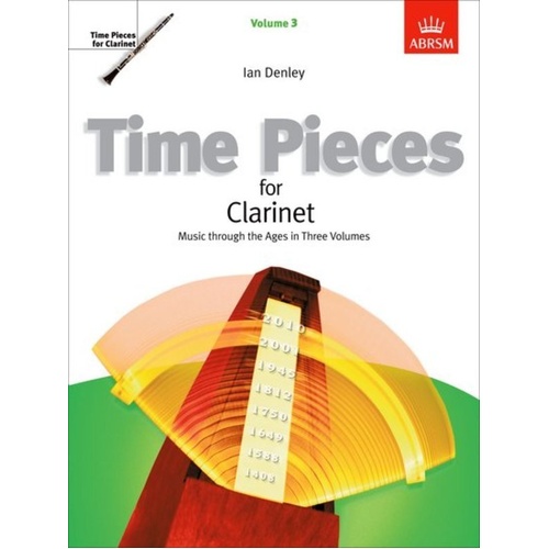 Time Pieces for Clarinet Volume 3 - Sheet Music
