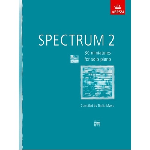 Spectrum 2 - 30 Miniatures for Solo Piano Sheet Music