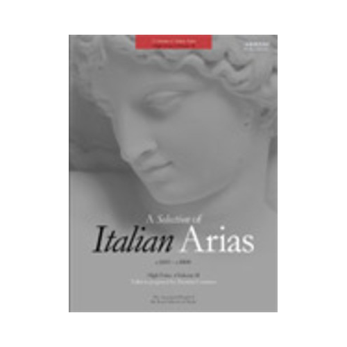 A Selection of Italian Arias 1600-1800 Vol II