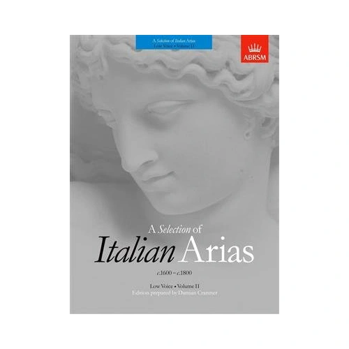 A Selection of Italian Arias 1600-1800 Vol. 2 Low Voice Vocal Score