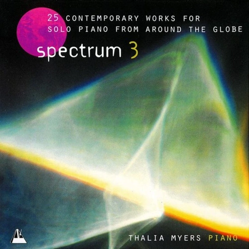 Spectrum 3 CD - Piano Sheet Music Recording by Thalia Myers, 25 Pieces from Contemporary Composers, Grade 3 to 7