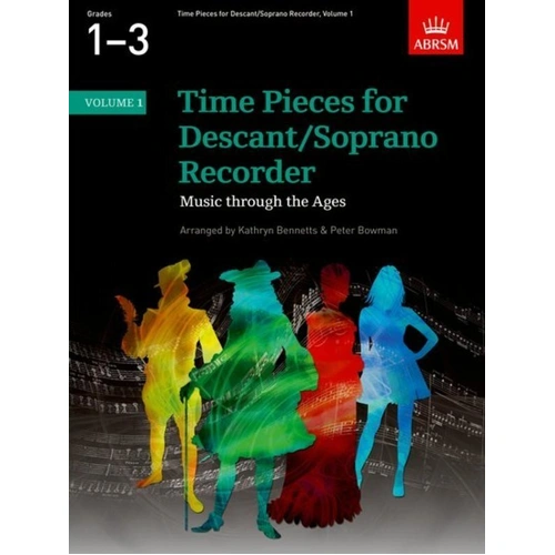 Time Pieces for Descant Recorder Volume 1 by ABRSM, 40 Pages