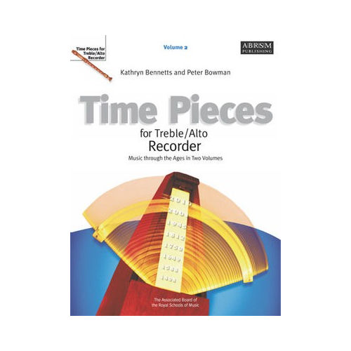 Time Pieces for Treble/Alto Recorder Vol 2