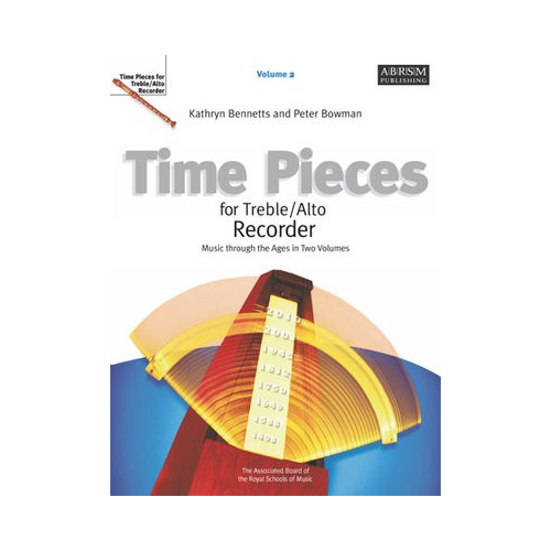 Time Pieces for Treble/Alto Recorder Volume 2 Sheet Music