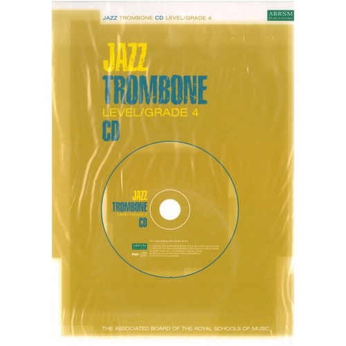ABRSM Jazz Trombone Grade 4 CD - Backing Tracks and Full Performances