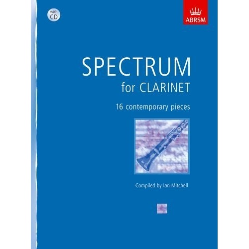 Spectrum for Clarinet Book/CD by ABRSM, 72 Pages