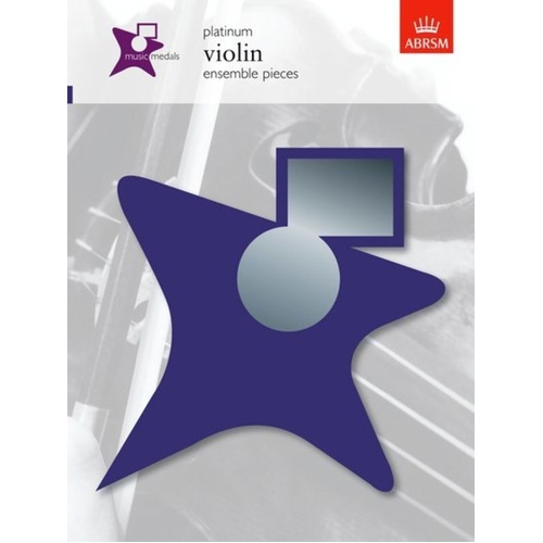 Music Medals Violin Ensemble Pieces Platinum 32 Pages ABRSM