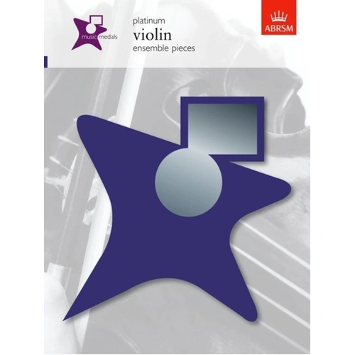 Music Medals Violin Ensemble Pieces Platinum