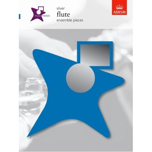 Music Medals Flute Ensemble Pieces Silver