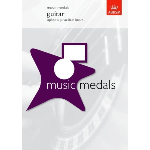 Music Medals Guitar Options Practice Book by ABRSM - 48 Pages